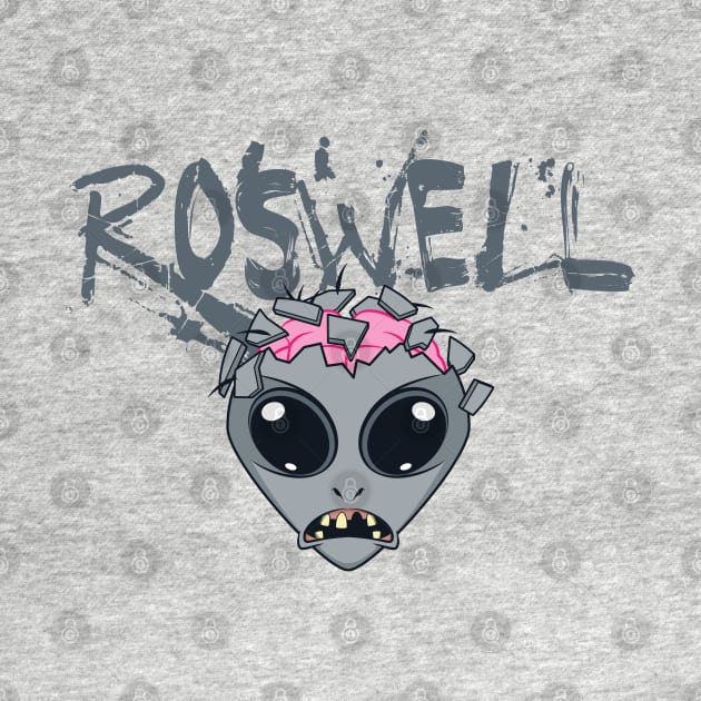 ROSWELL Grey by reyacevedoart